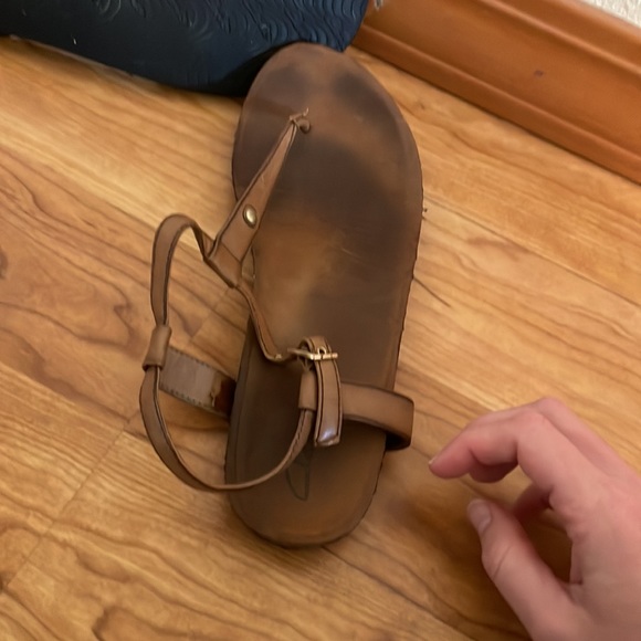 Clarks flip flops - W 10 (see pics/details for condition) - Picture 4 of 4